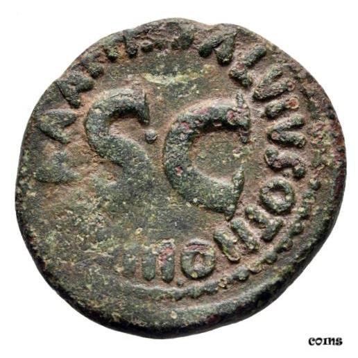 【大放出セール】 【品質保証書付】 coin as bronze AE Roman AD) BC-14 (27 Augustus PCGS NGC アンティークコイン 記念メダル