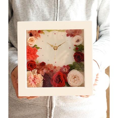 プリザーブドフラワー 時計 プレゼント 花 ギフト フラワークロック ラウンド 結婚祝い 退職祝い 長寿祝い 誕生日 結婚記念日 ウェディング ブリザード フラワーギフト ブーケブランシェ 通販 Yahoo ショッピング