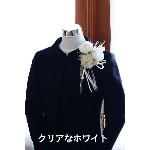 コサージュ（造花） 「ローズ3輪のコサージュ」 イベント 卒業式 卒園