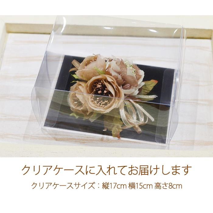 コサージュ（造花） 「ローズ3輪のコサージュ」 イベント 卒業式 卒園