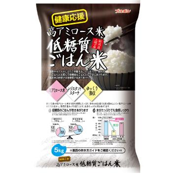 低糖質 ごはん 米 5kg(5kg×1袋) ブルボン 越のかおり : ブルボン