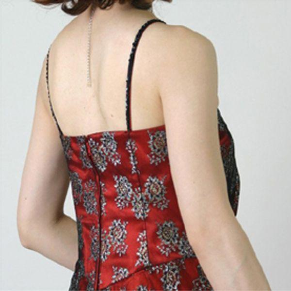 カラードレス 色 黒 赤 銀 13号 演奏会用ドレス ステージドレス Kb E016a Kurogin ドレスサロン ブーレ 通販 Yahoo ショッピング