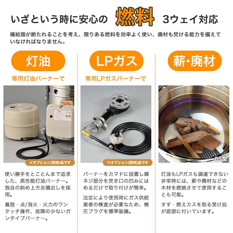 まかないくん30型基本セット ヤマヤ物産 大型炊き出し器 炊き出し