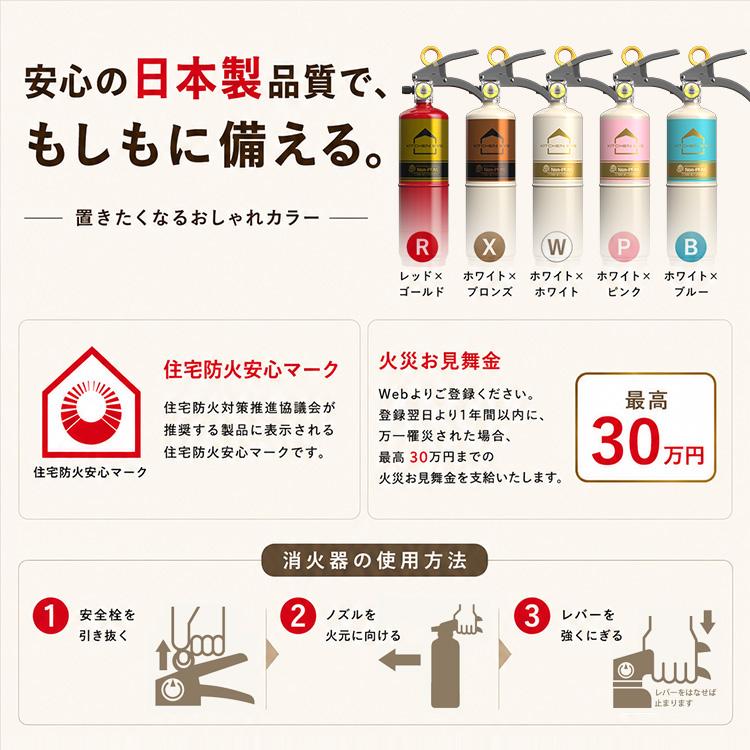 爆買 住宅用消火器 キッチンアイ 日本製 モリタ宮田工業 食品由来 中性