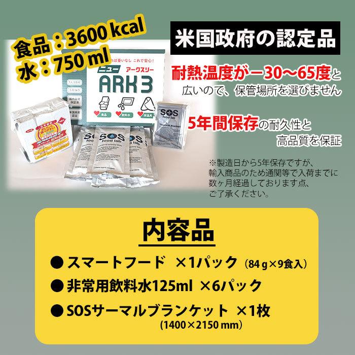 命の箱 ニューアークスリー ARK3 LBS 非常用 備蓄セット 防災セット