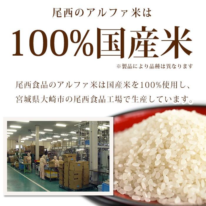 非常食 アルファ米 白飯100g 50袋入 尾西食品 箱売り 50食セット 防災グッズ 必要なもの｜bousai｜04