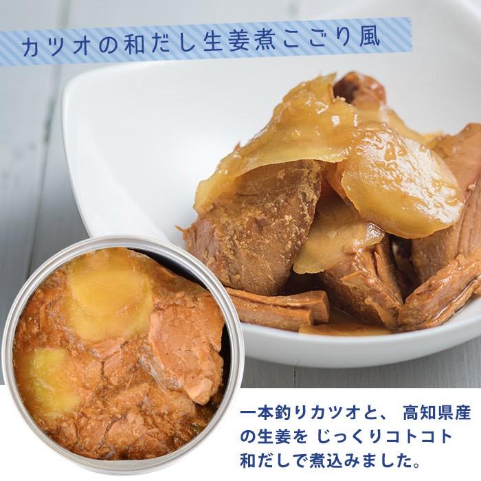 黒潮町缶詰 グルメ缶  カツオの和だし生姜煮こごり風 95g×48缶 防災グッズ 必要なもの｜bousai｜04