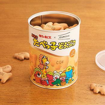 IZAMESHI ギンビス 厚焼き たべっ子どうぶつ ビスケット 120g×10缶