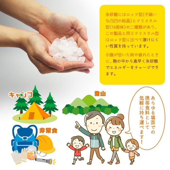 爆買 パック入り氷砂糖 100g 賞味期限2031年2月迄 非常食 お菓子