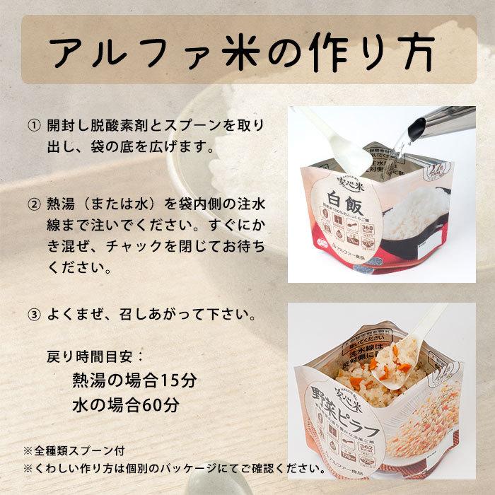 非常食 セット 安心米 アレルギー対応 12種 コンプリートセット アルファ米セット 送料無料 防災グッズ  必要なもの｜bousai｜17