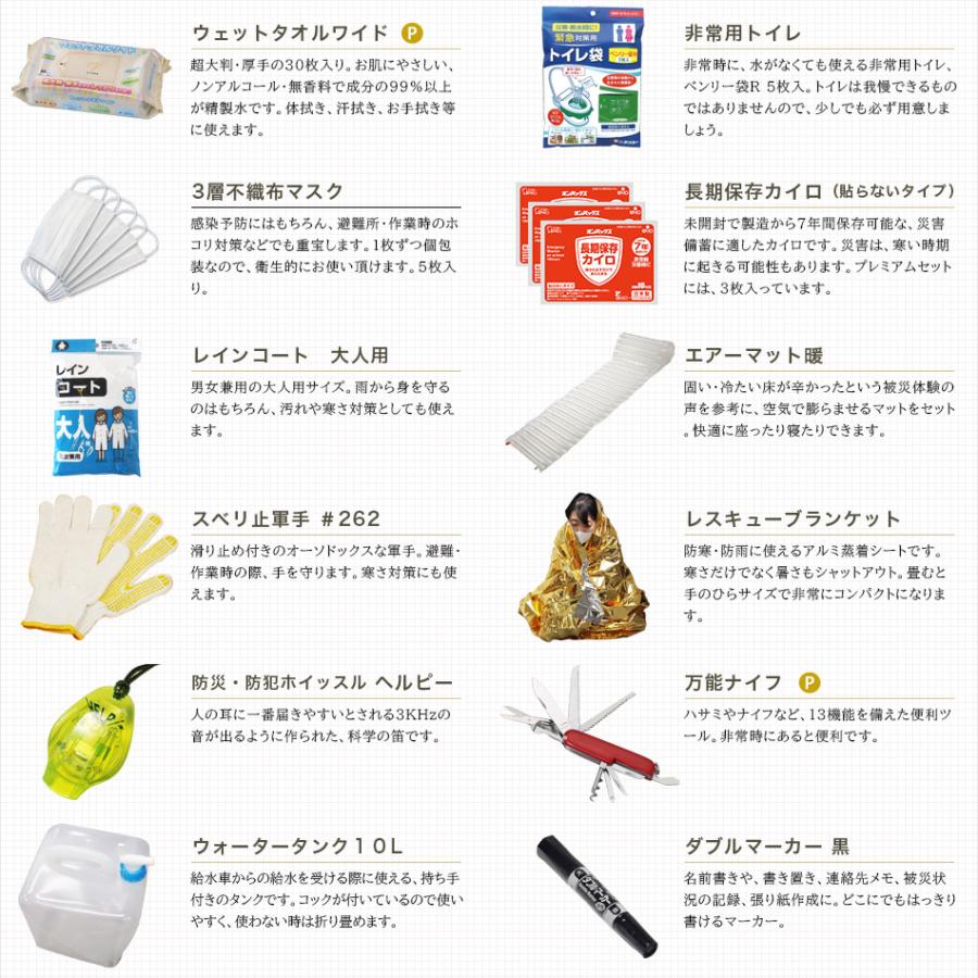 防災セット 1人用 非常用持ち出しセット 防災士監修 34種42品