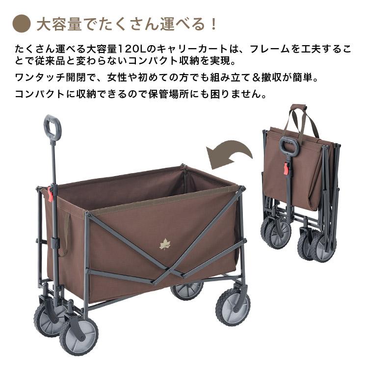 LOGOS（ロゴス） お荷物満載キャリー #84720743 大容量120L 深底 高い