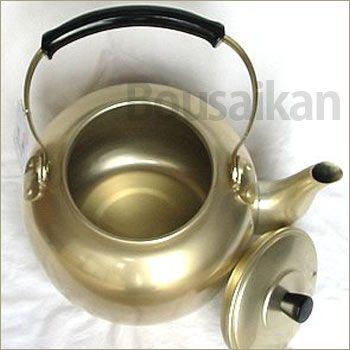 災害用やかん8リットル アカオしゅう酸アルマイト湯沸かし アルマイト