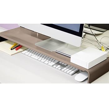 パソコンラック 卓上 PCラック 54cm PCR-54 日本製 組立不要 田窪
