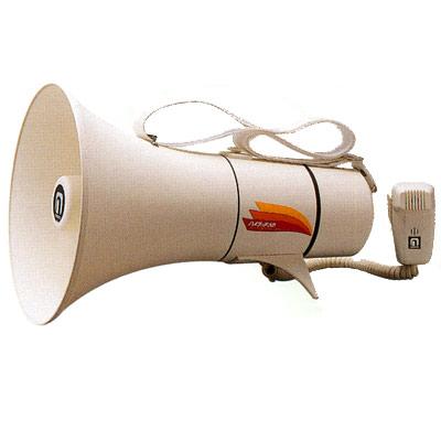 13wショルダー型メガホンtm 5 メガフォン 防災 避難誘導