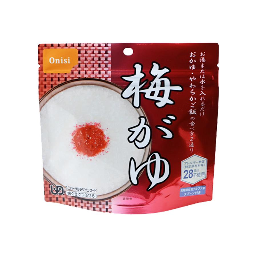 尾西食品 非常食 尾西の梅がゆ （保存食 5年保存 尾西食品