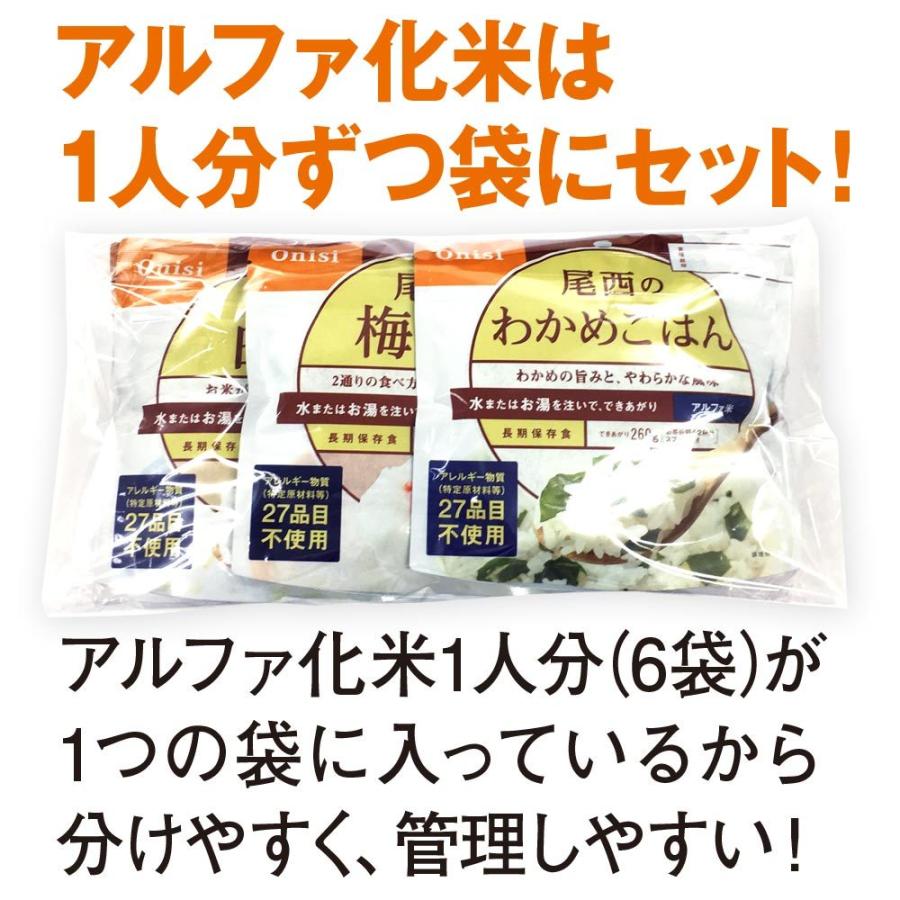 非常食 保存食 セット 2人用 3日分（18食）（5年保存 アルファ米 カンパン パン）｜bousaikeikaku｜12