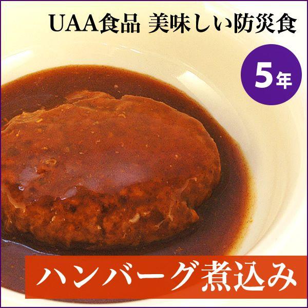 UAA食品 美味しい防災食 ハンバーグ煮込み 5年 100g | 防災 非常食