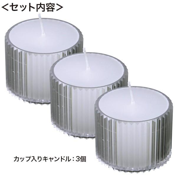 防災グッズ 防災用キャンドル 3個入 ANCAN-3（非常用ローソク、避難