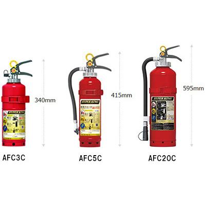 自動車用 加圧式粉末ABC消火器 5型 AFC5C モリタ宮田工業 (防災グッズ