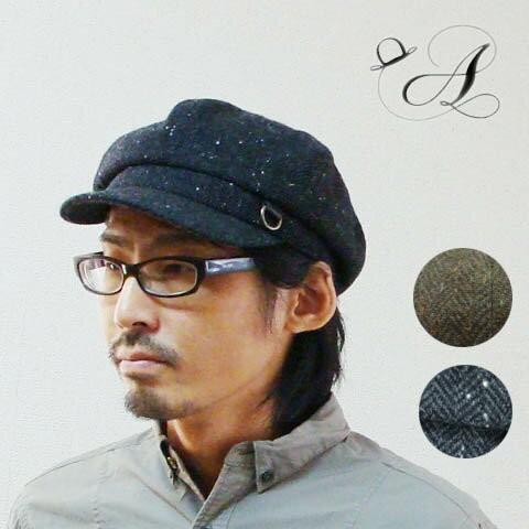 キャスケット 小さい頭 コンパクト クラシック ツイード 日本製 キャスケット 小さい頭 コンパクト クラシック ツイード 日本製