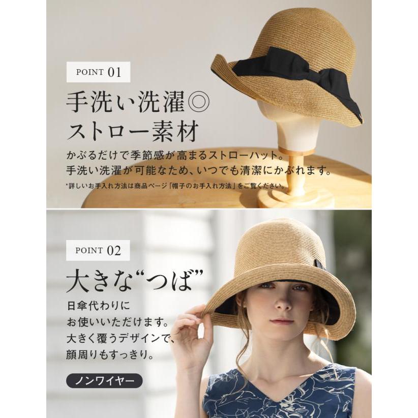 Loo＆c 半額 帽子 レディース 大きいサイズ UVカット 遮光100％ 自転車