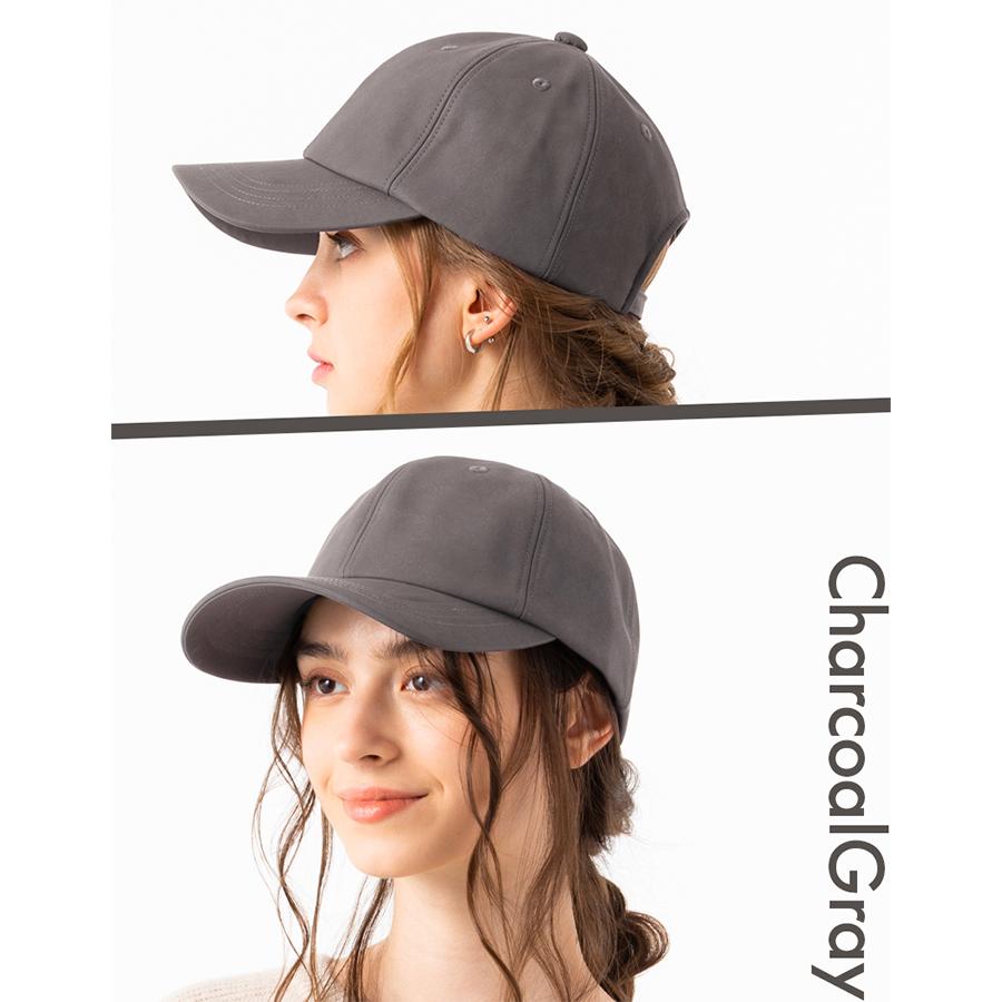 半額 帽子 レディース 大きいサイズ キャップ CAP 完全遮光 遮光100％ UVカット  秋 冬 秋冬  防寒 小顔効果 56-62cm【フェイクレザーキャップ】｜boushiya-looandc｜14