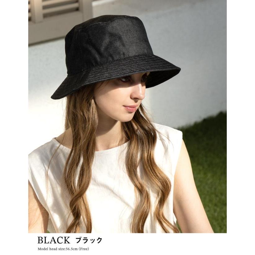 Loo＆c 帽子 レディース 大きいサイズ 完全遮光 遮光100％ UVカット