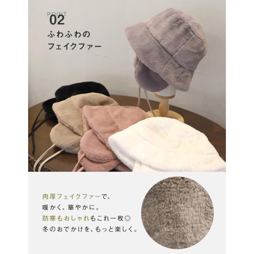 Loo＆c 帽子 レディース 大きいサイズ バケットハット AW バケハ 完全