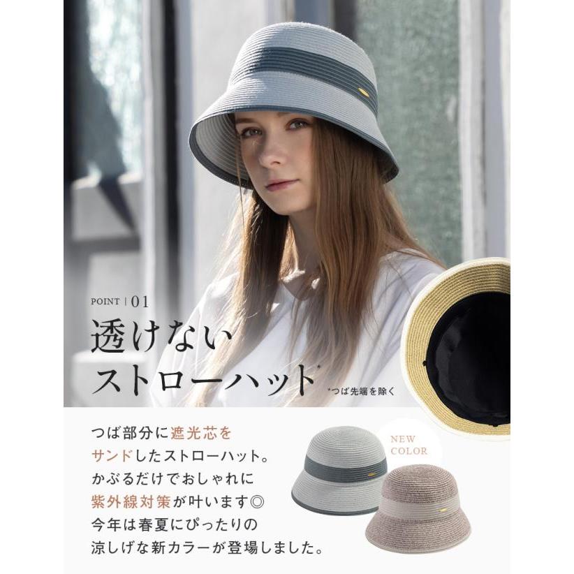 Loo＆c 半額 帽子 レディース 大きいサイズ 遮光100% UVカット 自転車