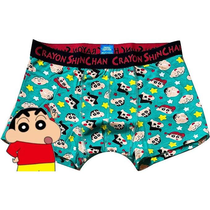 パンツ3枚購入メール便送料無料】クレヨンしんちゃん 集合柄 ボクサー