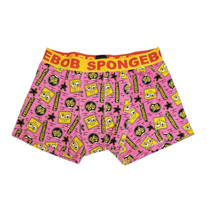 パンツ3枚購入でメール便送料無料】スポンジボブ ボクサーブリーフ