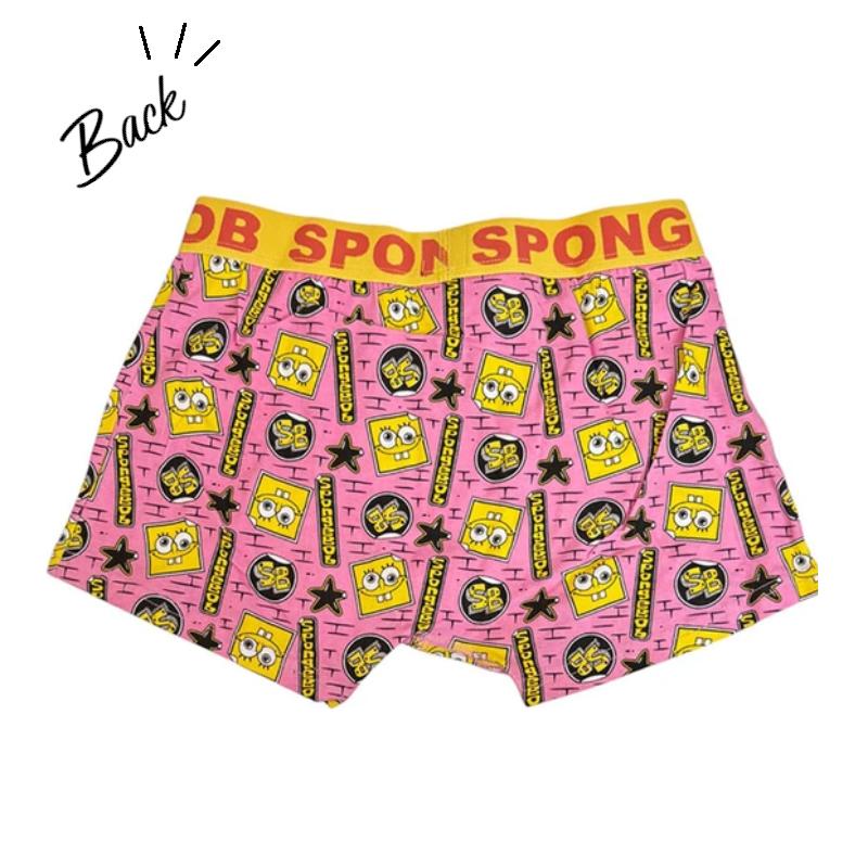パンツ3枚購入でメール便送料無料】スポンジボブ ボクサーブリーフ