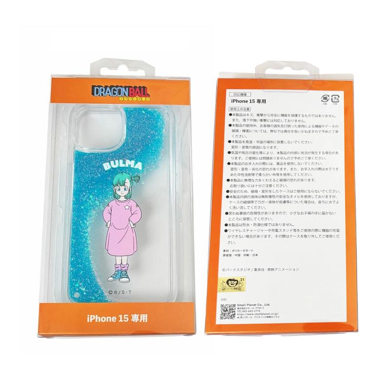 ドラゴンボール iPhone15ケース ブルマ TE1534 キャラクター