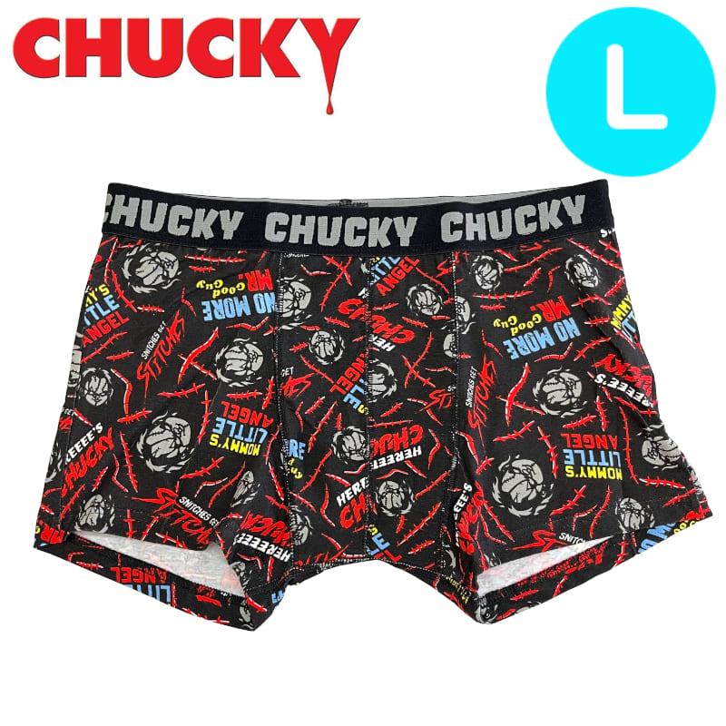 CHUCKY シリアス L BK UNO1150 ボクサーパンツ 下着 ギフト ユニ