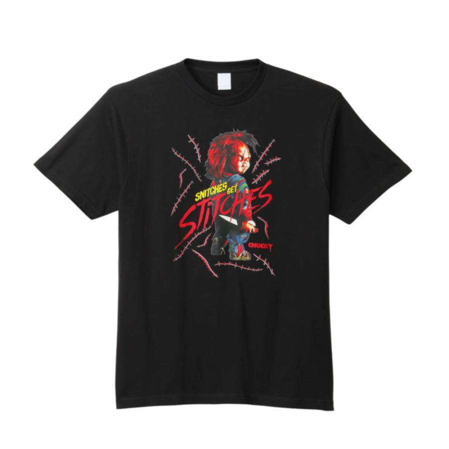 チャイルド・プレイ チャッキー Tシャツ Lサイズ CHUCKY ナイフ柄