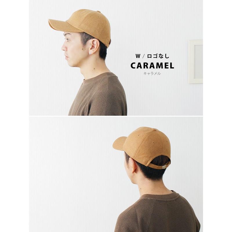 キャップ レディース メンズ コーデュロイ ウール 無地 ロゴ 帽子