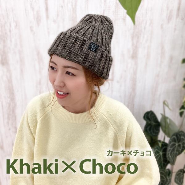 ニット帽 メンズ レディース リブ ラベル ニットキャップ 帽子 : 帽子