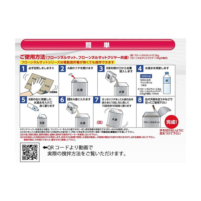 フローンヌルサット 艶有 13.2kgセット 東日本塗料 水性ウレタン樹脂床
