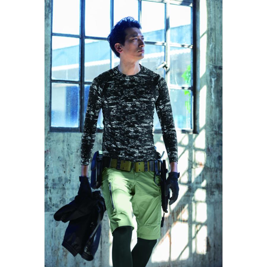 在庫処分大特価 冷感シャツ 長袖 シンメン S Ice デザインロングスリーブ 0321 インナー 冷感インナー 空調ウェアの一番涼しいコーディネート Discoversvg Com