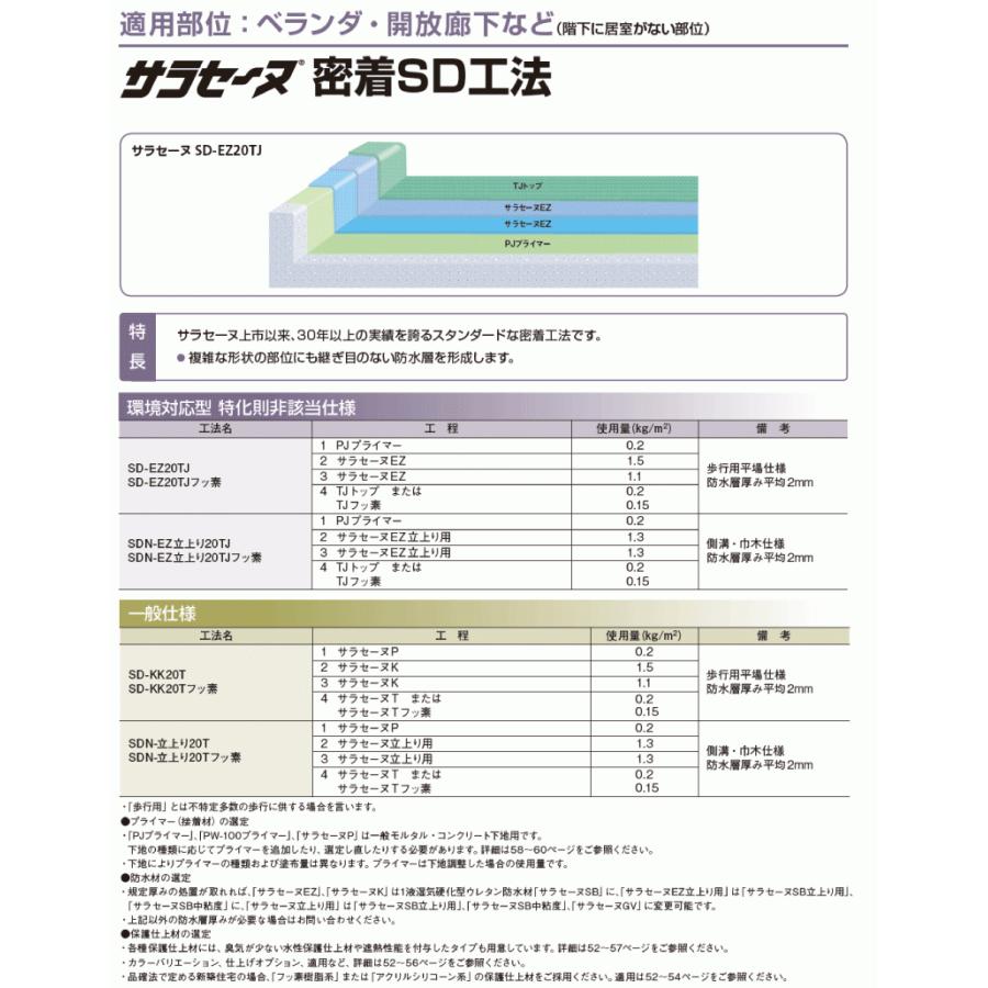 サラセーヌt 特注色 トップ ウレタン防水 上塗り材 15kgセット