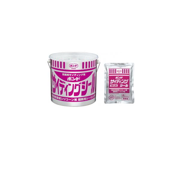 コニシ ボンド サイディングシール 4L缶×2セット箱 変成シリコーン系