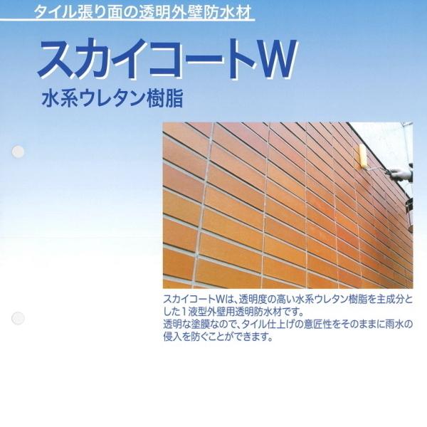 ＜DAINICHI＞スカイコートW　トップ　半艶　5kg　外壁用仕上げ塗材 水性塗料 建築用塗料【未使用アウトレット品】 スカイコートw トップ 外壁保護 塗料 艶有 半艶 5kg缶 : 防水材料屋一