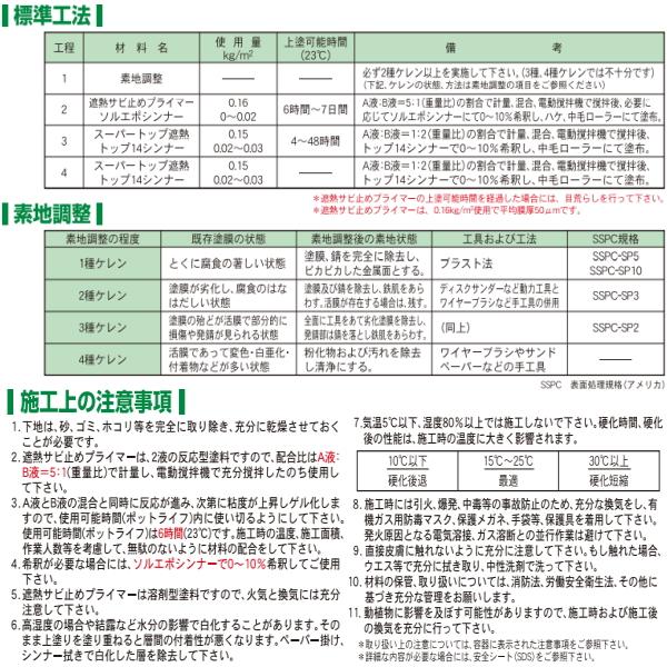 東日本塗料 遮熱サビ止めプライマー 18kgセット 遮熱錆止めプライマー 
