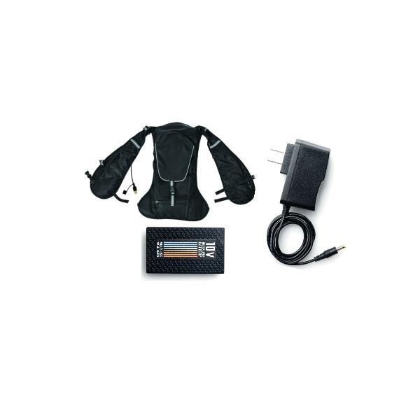 2026年完売 水冷ベストセット 純正 バッテリー 充電アダプター付き swc