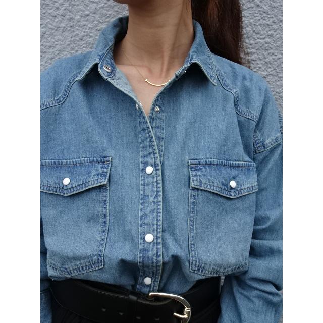 QTUME (クチューム) Bule Bell (ブルーベル) 定番商品 シャツ : 婦人服 