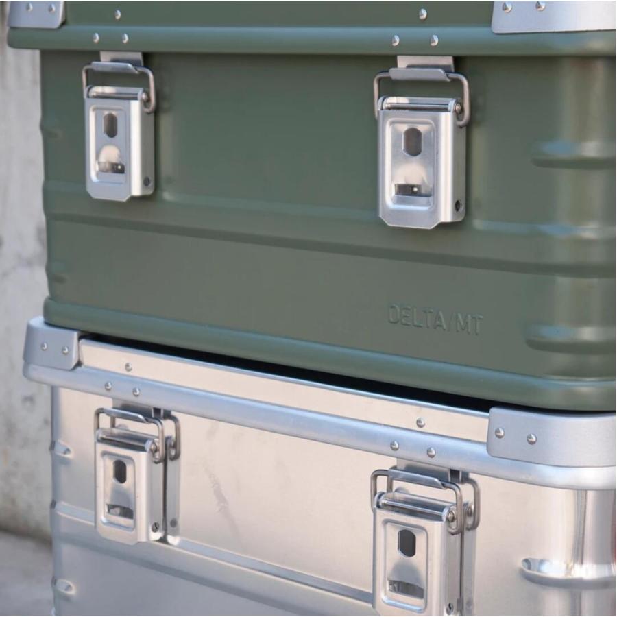 タフでスタイリッシュなアルミコンテナ ! DELTA MT アルミコンテナ