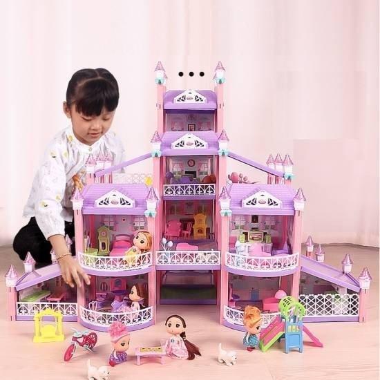 子ども おもちゃ 女の子 家 知育 こども キッズ ドールハウス 可愛い おしゃれ おままごと ミニチュア 人形遊び お城 プリンセス おうち おうち時間 プレゼント P Boutique Liberte 通販 Yahoo ショッピング