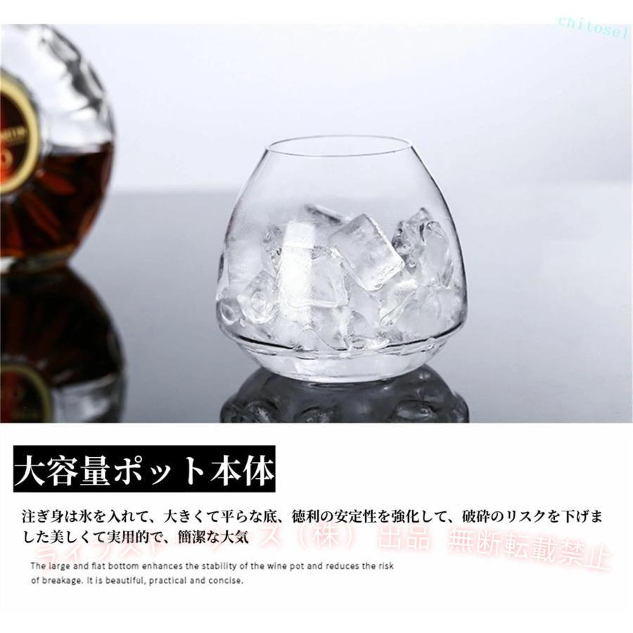 冷酒器 ガラス徳利セット 和酒徳利セット 酒器セット 氷ポケットつき