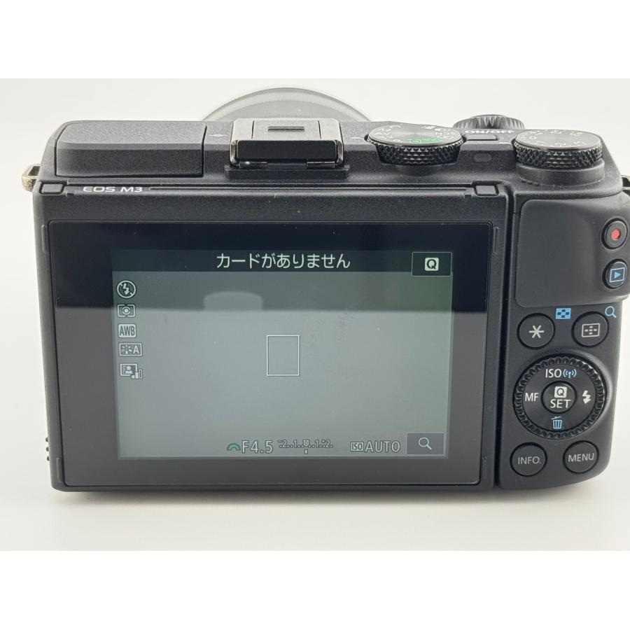 EOS M3 Canon 中古品 ミラーレス一眼カメラ ブラック EOS M3 EF-M18-55